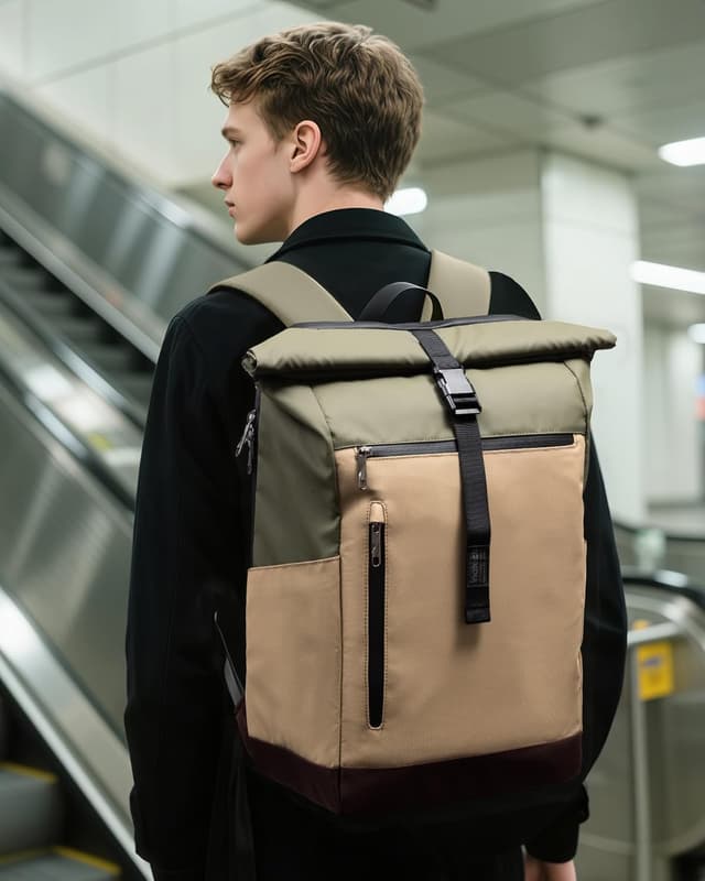 Thumbnail 6 de Inateck RollTop Rucksack 25–30L für Uni & Alltag