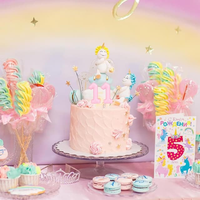 Thumbnail 6 de Hongplus Macaron Pink Number 17 Candle – pastel “17” birthday cake topper