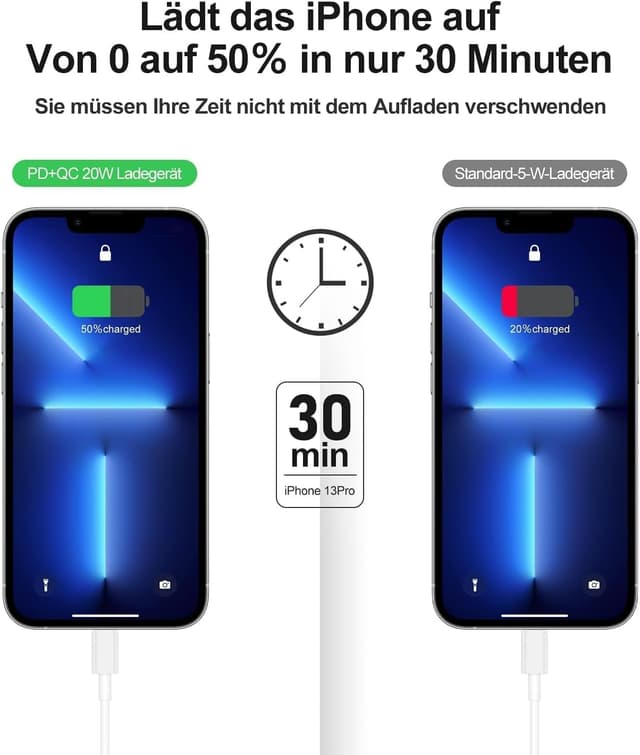 Thumbnail 1 de Chargeur USB C rapide 20W pour iPhone