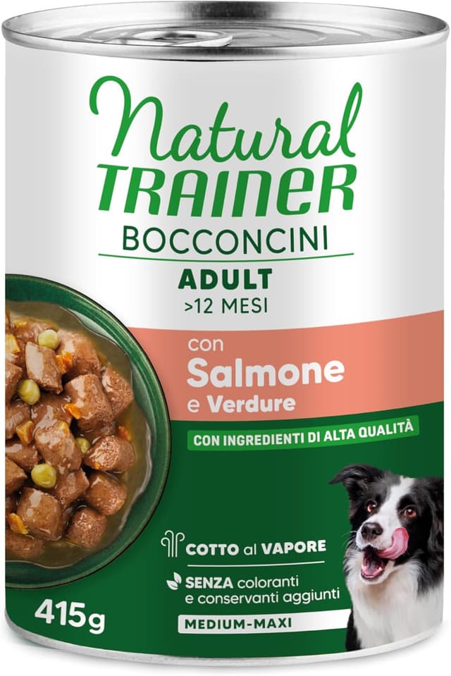 Thumbnail 4 de Trainer Bocconcini Agnello 12x415g per Cani