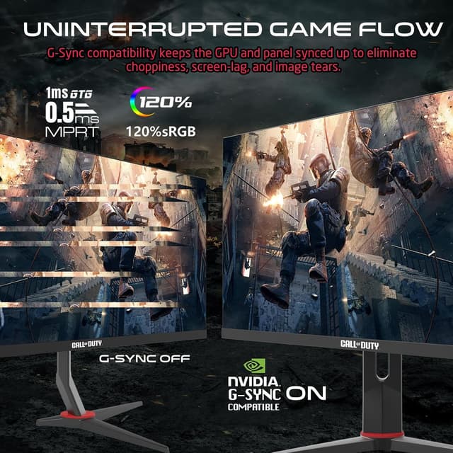 Detalle 2 de Twisted Minds Call of Duty — Écran 27" FHD 180 Hz noir