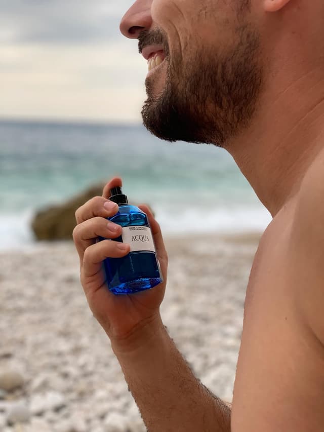 Detalle de Jeanne en Provence Acqua Herrenparfüm Eau de Toilette 100 ml Sprühflasche (hergestellt in Grasse)