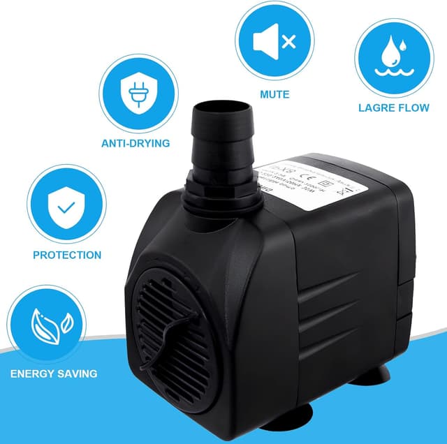 Detalle 2 de Awroutdoor submersible pump 30W 2500L/H