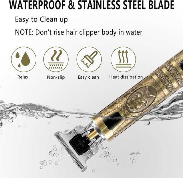 Thumbnail 4 de Hair Clippers Men Professional Beard Trimmer