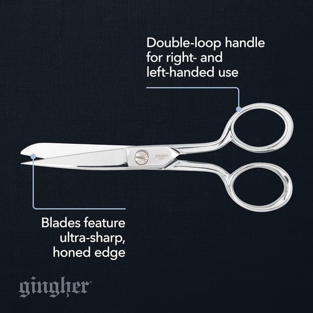 Thumbnail 1 de Tijeras de Costura Edge Knife 5" con funda de cuero ✂