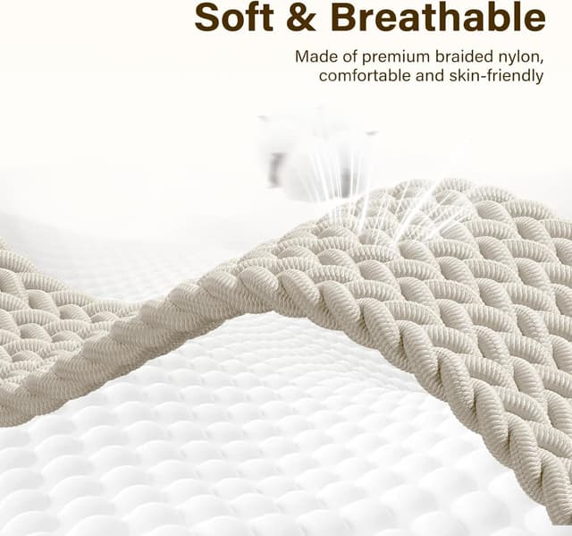 Detalle de Epova braided 20mm watch straps for Garmin Vivoactive/Forerunner and compatible 20mm bands