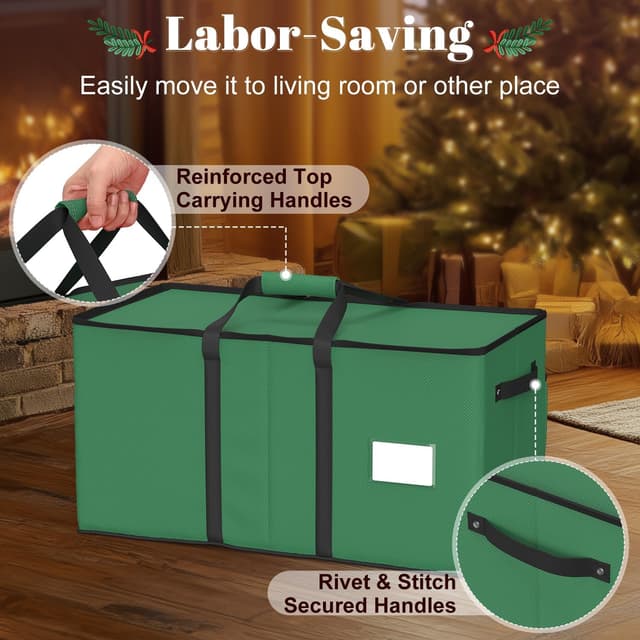 Thumbnail 5 de Keten 3-Inch Ornament Storage Boxes