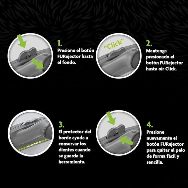 Thumbnail 5 de FURminator deShedding M para perros medianos, cepillo