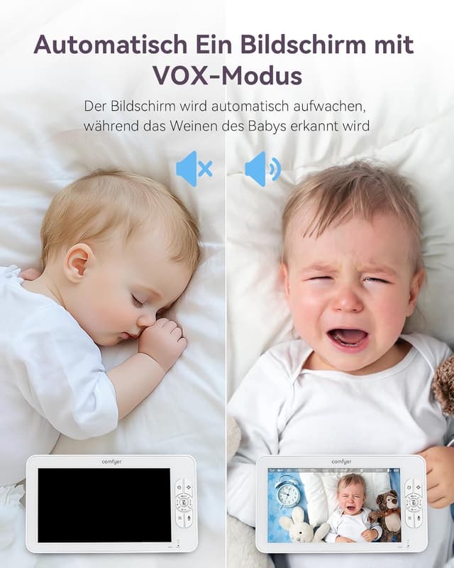 Thumbnail 6 de Comfyer Babyphone 7" 6000 mAh