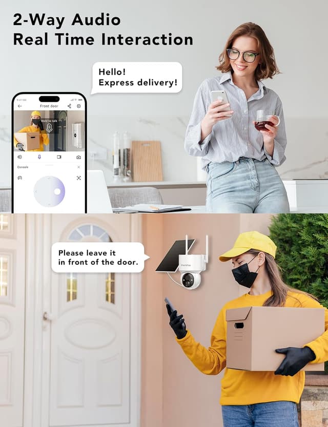 Thumbnail 6 de FAMVIVA 2K Solar Wireless Outdoor Camera 360°