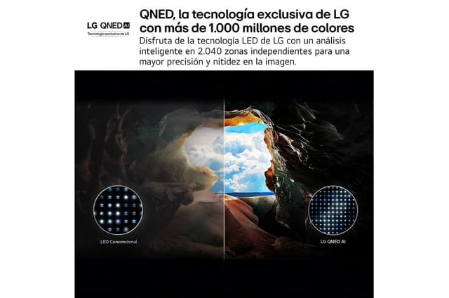 Detalle 2 de LG QNED81 86" QNED AI 4K 2025 — Smart TV