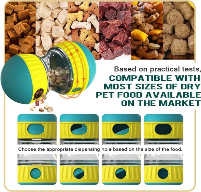 Detalle de Anlitent Interactive Dog Toys treat feeder