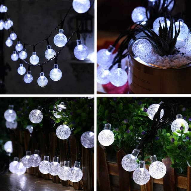 Thumbnail 6 de Solar String Lights 100 LED Globe for Outdoor Use 🎇