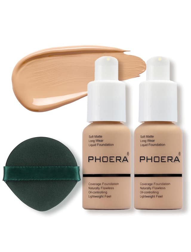 Detalle de PHOERA Foundation Full Coverage