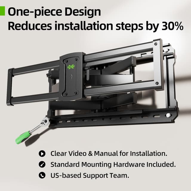 Thumbnail 4 de USX-MOUNT TV Wandhalterung Schwenkbar Neigbar 37-90" 600x400mm