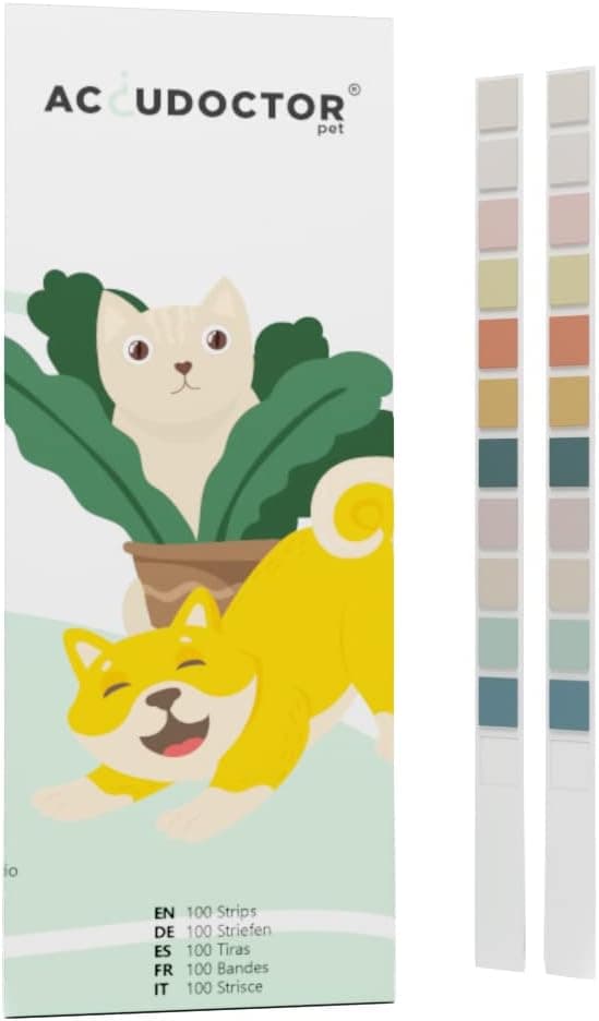 Detalle de AccuDoctor 100 Urin-Teststreifen Haustiere 🐾