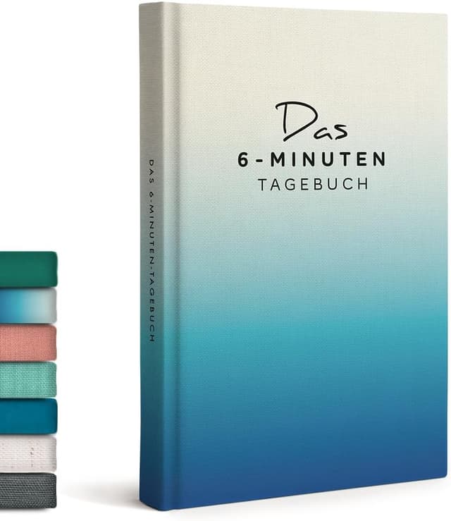 Detalle de 6-Minuten Tagebuch 2026 – Dankbarkeitstagebuch 📕
