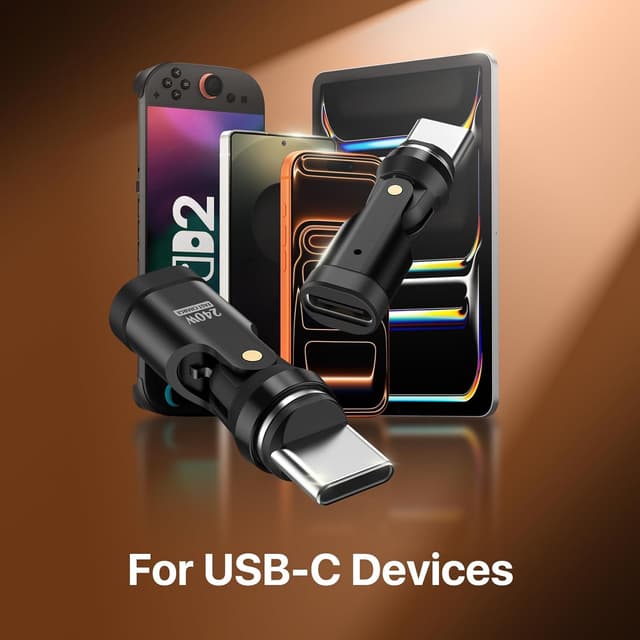 Detalle 1 de MoKo 9Pin USB Type-C Magnetic Tips 240W (3 Pack) – magnetic charging tips