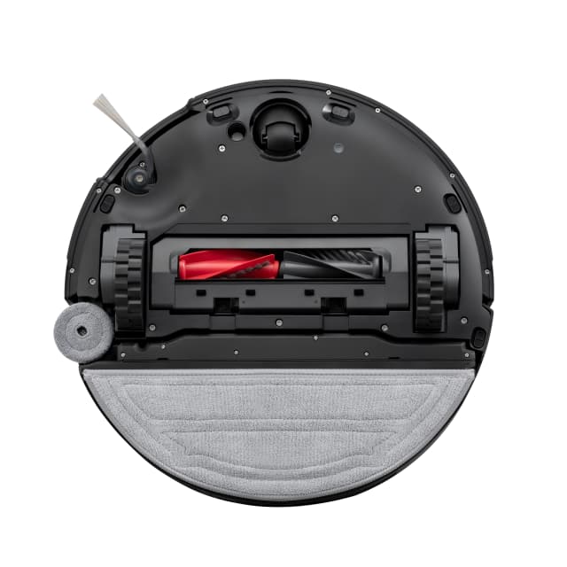 Detalle de Roborock Saros 10 con cámara inteligente y base auto-vaciado (RockDock Ultra)