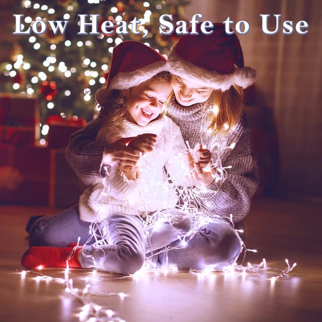 Detalle 2 de Dalugo cool white fairy lights, 30 LEDs 3m