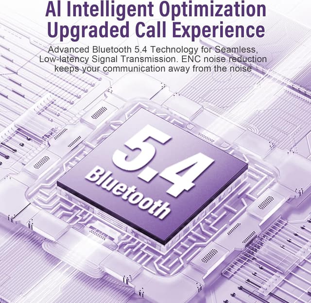 Detalle 2 de Conyat AI Cuffie Traduzione Bluetooth 5.4 Open-Ear con traduzione in tempo reale e 164 lingue