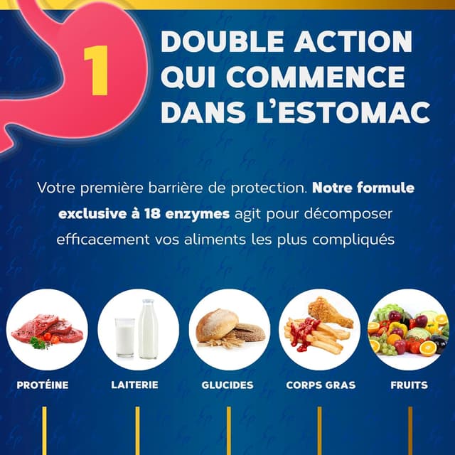 Thumbnail 2 de Maxi Enzymes + Probiotiques 40 gélules