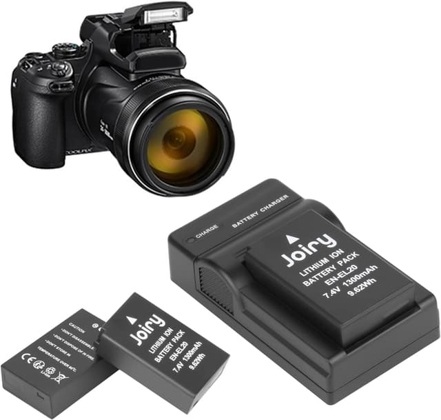 Thumbnail 6 de Joiry 2x EN-EL20 / EN-EL20a battery and charger set for Nikon Coolpix cameras (1300 mAh)