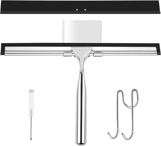 Imagen de WUFANC Raclette de Douche 25 cm en Acier Inoxydable en OfertitasTOP