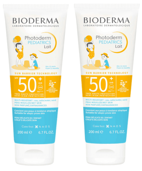 Detalle 2 de Bioderma Photoderm Pediatrics SPF50+ 2x200 ml