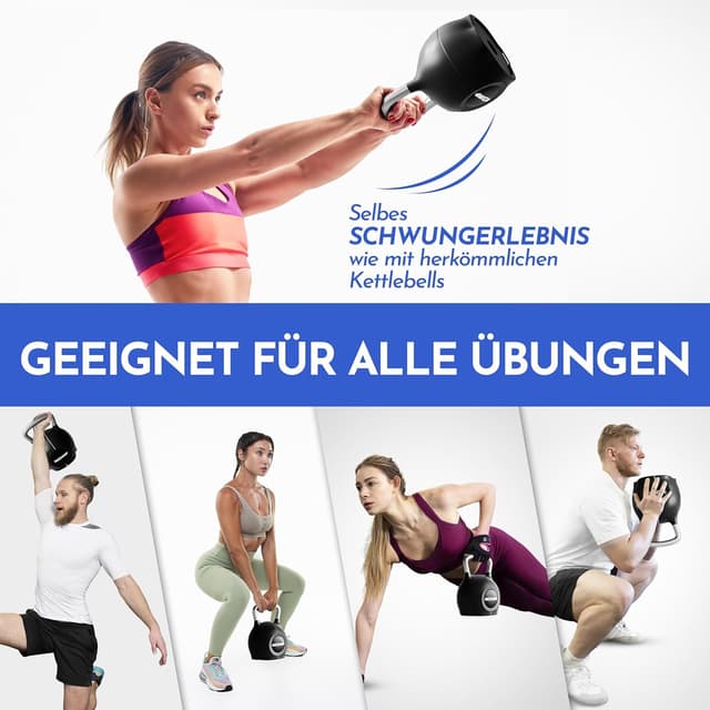 Thumbnail 6 de NEOLYMP verstellbare Kettlebell Set 2-20 kg