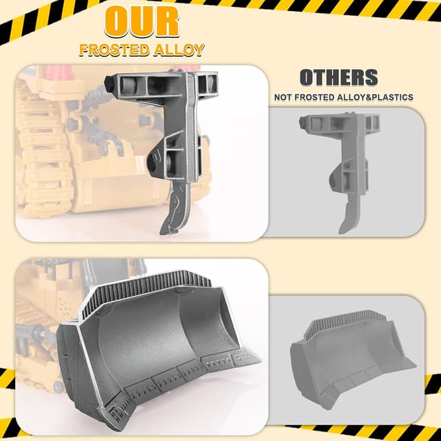 Thumbnail 5 de RC Bulldozer 9-Kanäle 2,4 GHz mit Licht