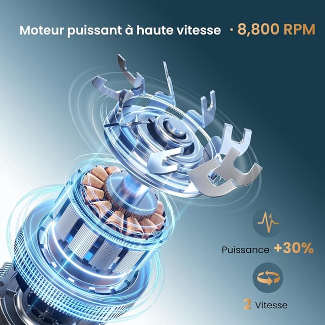 Detalle de MAXGROOM 2026 Pro Rasoir crâne 140 min
