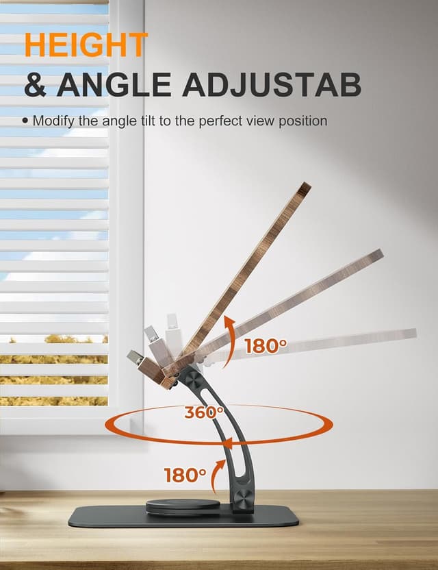 Detalle 2 de Tounee Buchständer Verstellbarer 360° Basis