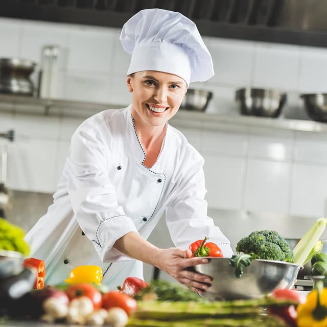 Detalle 1 de Lusofie Adult Chef Hat 22cm height