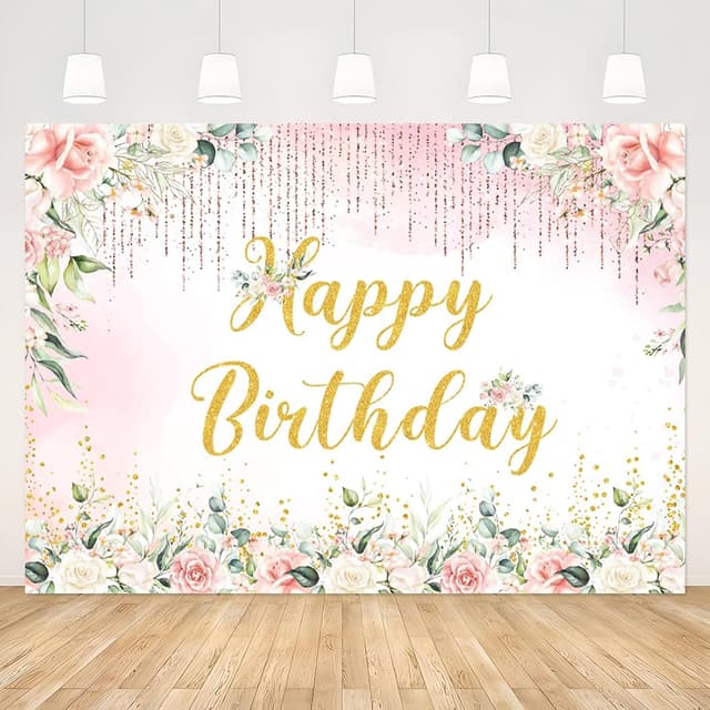 Imagen de APROPHIC Geburtstag Banner Hintergrund 210x150 cm 🎀 en OfertitasTOP