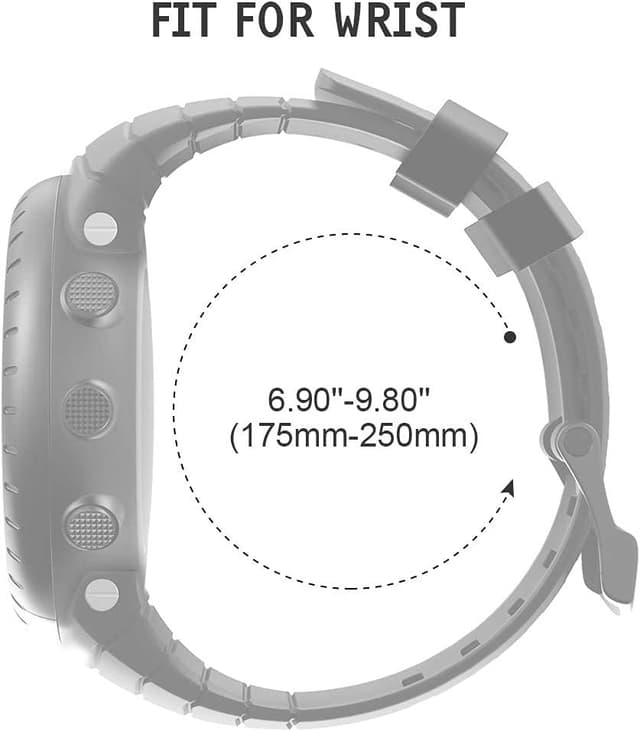 Detalle 2 de ANBEST cinturino sportivo TPU per Suunto Core