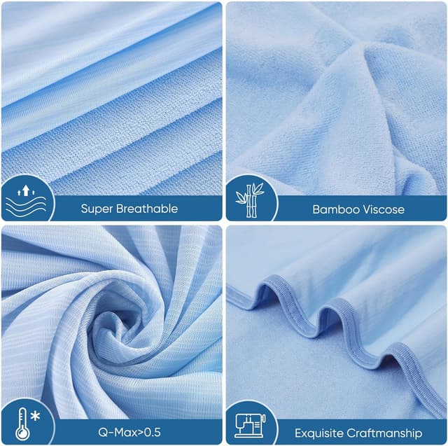 Detalle 2 de Marchpower Couverture rafraîchissante double face Arc-Chill Natural 200 x 220 cm