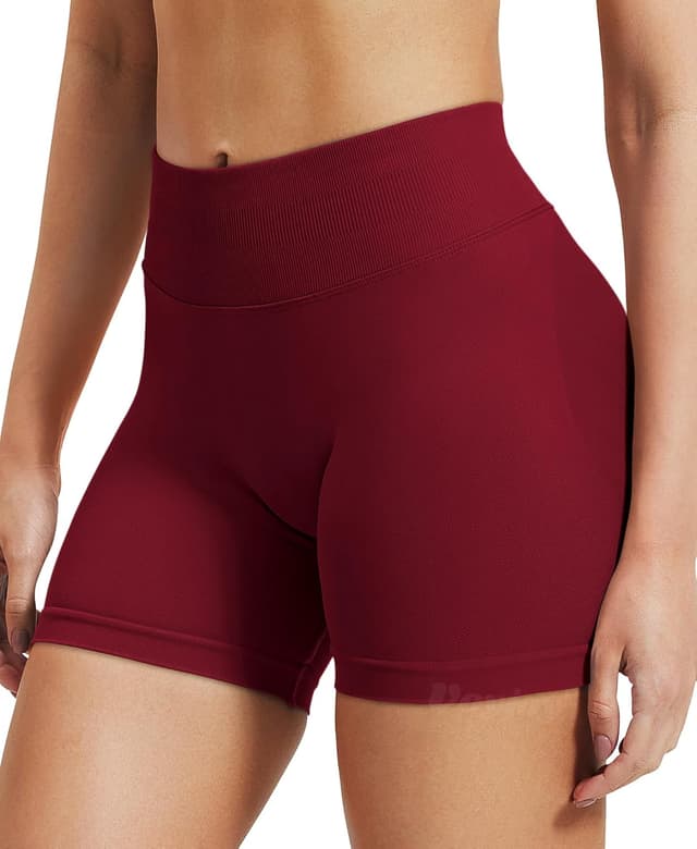 Thumbnail 4 de VOYJOY Women Impact Scrunch Booty Biker Shorts 4.5"