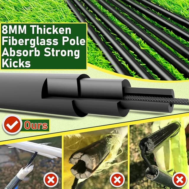 Thumbnail 4 de Happy Jump Portería plegable 4'x3' para niños