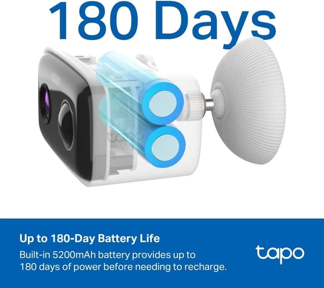 Detalle de Tapo C400 Battery Security Camera 5200mAh