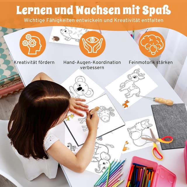 Thumbnail 6 de Prickelnadel Set ab 4 Jahre – Komplettes Prickelset