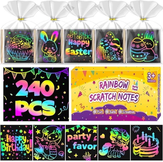 Imagen de LIKYMO Scratch art party fillers 240 pcs en OfertitasTOP