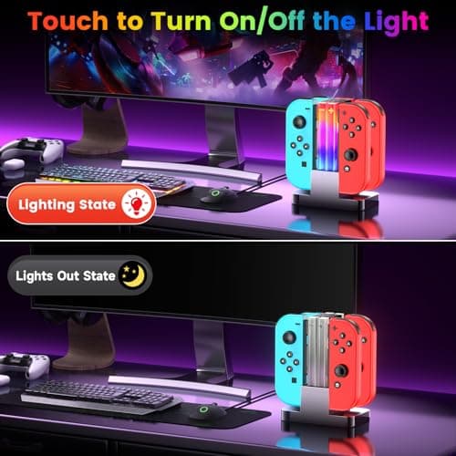 Detalle 2 de Wenocally Base de carga 6 mandos