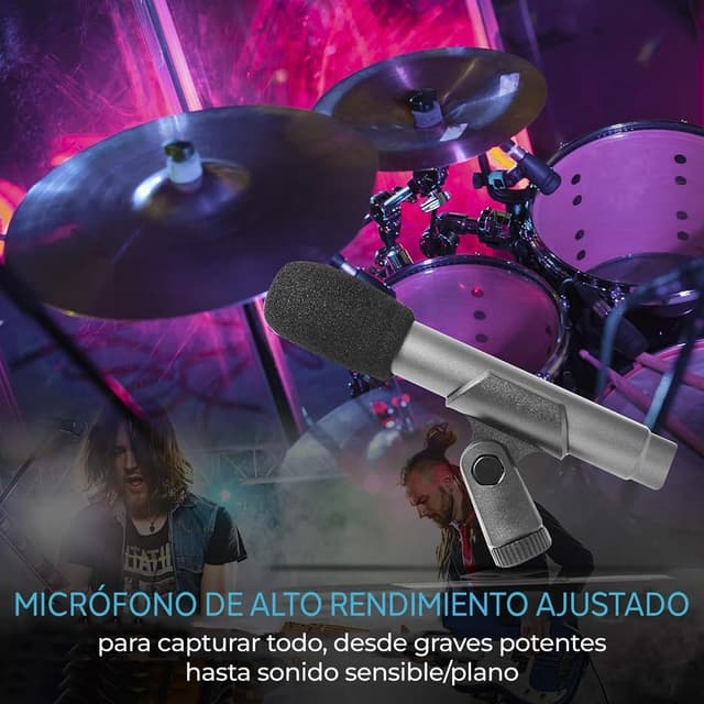 Thumbnail 5 de Pyle kit micrófonos para batería 7 piezas