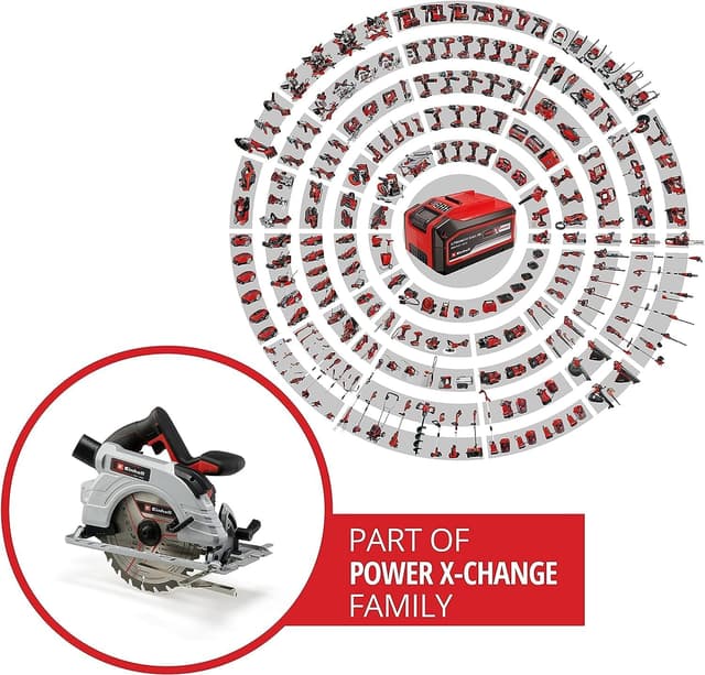 Thumbnail 1 de Einhell TP-CS 18/190 Akku-HandkreissĂ€ge 65 mm đš