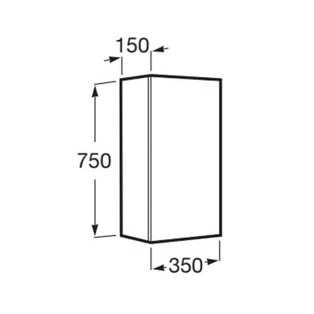 Thumbnail 1 de Roca Delta Mueble auxiliar de baño 60 cm