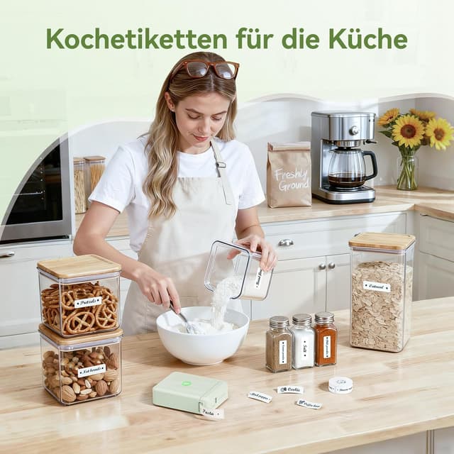 Detalle de NIIMBOT D110 Mini Etikettendrucker mit Bluetooth