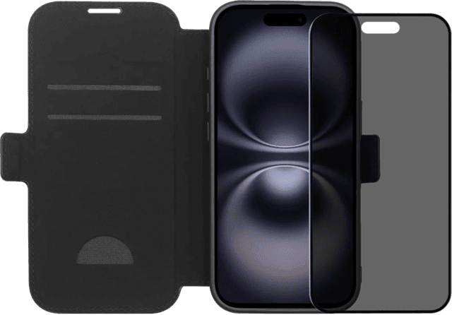 Imagen de BlueBuilt iPhone 17 Book Case Leder Schwarz en OfertitasTOP