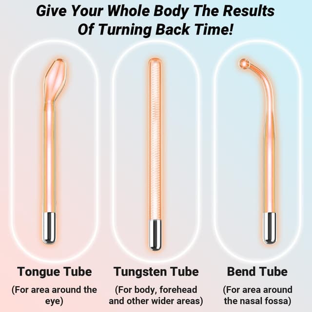 Thumbnail 2 de TUMAKOU Portatile Alta Frequenza Viso 6 in 1