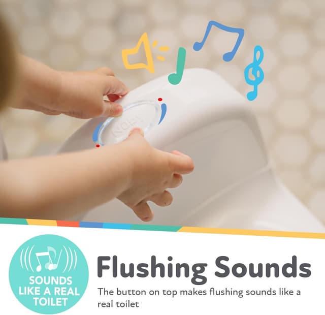 Thumbnail 6 de Nûby My Real Potty orinal con sonido realista